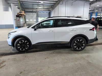 2023 Kia Sportage X-Line AWD 2.5L Panoramic Roof Glacial White Pearl