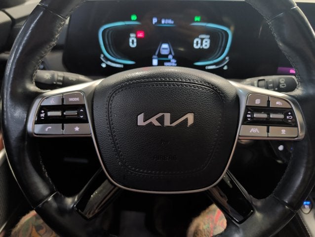 2024 Kia Telluride EX 3.8L V6 AWD EX Captains Chairs Package Glacial White Pearl