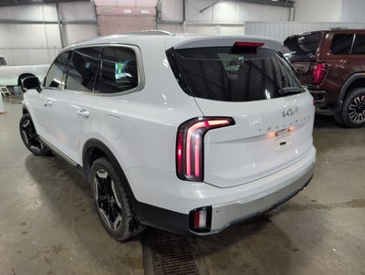 2024 Kia Telluride EX 3.8L V6 AWD EX Captains Chairs Package Glacial White Pearl