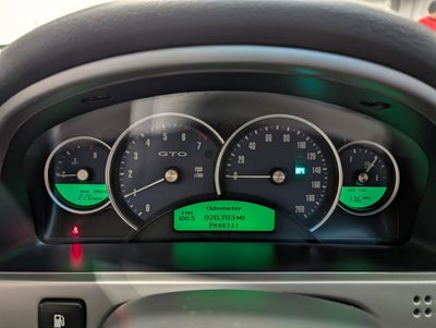 2004 Pontiac GTO Supercharged Automatic Leather Buckets Only 20k Miles