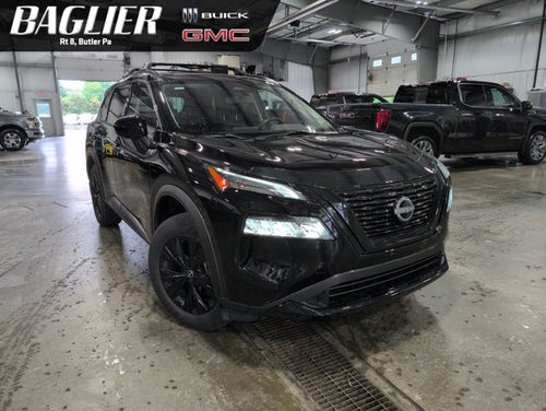 2023 Nissan Rogue SV 1.5L Turbo Midnight Edition SV Premium B Package Super Black