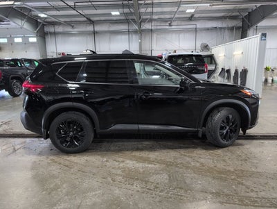 2023 Nissan Rogue SV 1.5L Turbo Midnight Edition SV Premium B Package Super Black