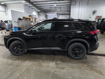 2023 Nissan Rogue SV 1.5L Turbo Midnight Edition SV Premium B Package Super Black