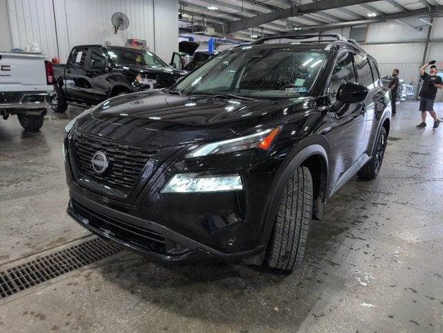 2023 Nissan Rogue SV 1.5L Turbo Midnight Edition SV Premium B Package Super Black