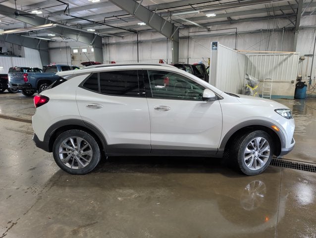 2023 Buick Encore Essence AWD 1.3L Turbo 9-Speed Auto White Frost Tricoat