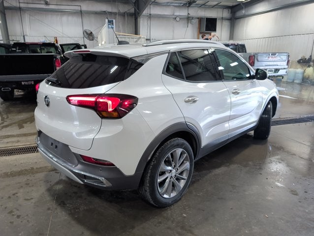 2023 Buick Encore Essence AWD 1.3L Turbo 9-Speed Auto White Frost Tricoat