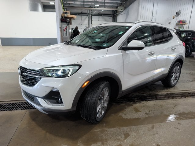 2023 Buick Encore Essence AWD 1.3L Turbo 9-Speed Auto White Frost Tricoat