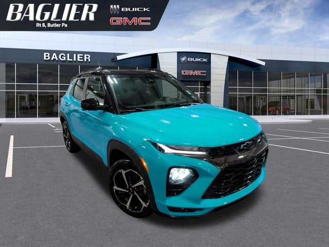 2022 Chevrolet Trailblazer RS Technology Pkg Panoramic Roof Adaptive Cruise Convenience Pkg