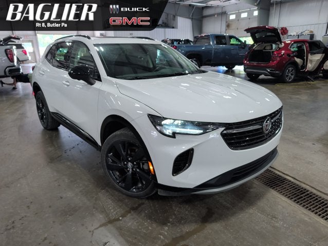 2023 Buick Envision Essence AWD 2.0L Turbo Technology & Sport Touring Packages Summit White