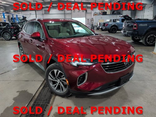 2021 Buick Envision Essence AWD 2.0L Turbo 9-Speed Auto Cinnabar Metallic