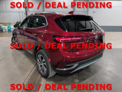 2021 Buick Envision Essence AWD 2.0L Turbo 9-Speed Auto Cinnabar Metallic