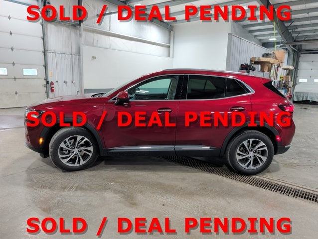 2021 Buick Envision Essence AWD 2.0L Turbo 9-Speed Auto Cinnabar Metallic