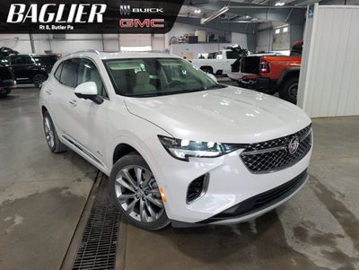 2023 Buick Envision Avenir AWD 2.0L Turbo 9-Speed Auto White Frost Tricoat