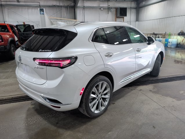2023 Buick Envision Avenir AWD 2.0L Turbo 9-Speed Auto White Frost Tricoat