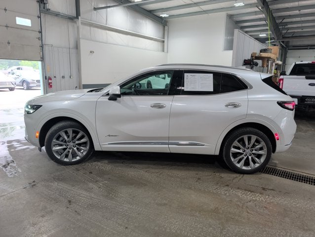 2023 Buick Envision Avenir AWD 2.0L Turbo 9-Speed Auto White Frost Tricoat