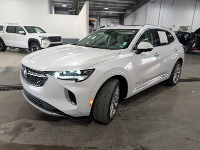 2023 Buick Envision Avenir AWD 2.0L Turbo 9-Speed Auto White Frost Tricoat