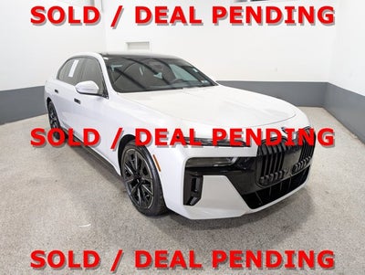 2023 BMW 7 Series 760i xDrive Executive Pkg B&W Sound Lux Rear Seat Pkg