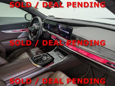 2023 BMW 7 Series 760i xDrive Executive Pkg B&W Sound Lux Rear Seat Pkg