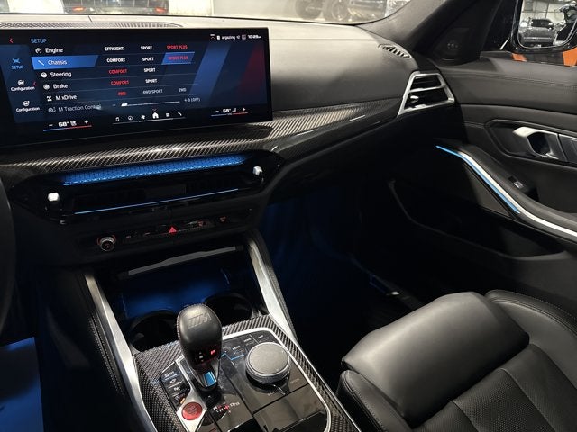 2025 BMW M3 M3 Competition M xDrive 3.0L Inline 6 Driving Assistance Professional Black Sapphire Metallic