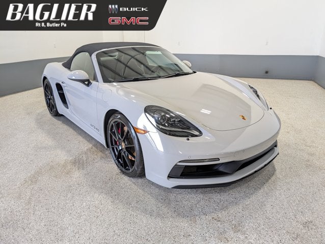 2023 Porsche 718 Boxster GTS 4.0 Convertible Leather Seats Active Suspension