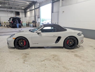 2023 Porsche 718 Boxster GTS 4.0 Convertible Leather Seats Active Suspension