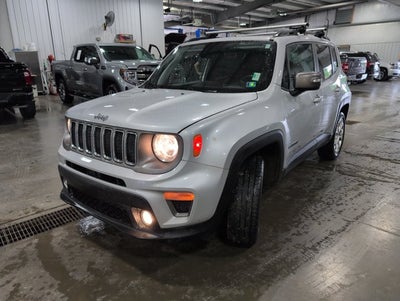 2019 Jeep Renegade Limited 1.3L Turbo Safety Security Tow Group Glacier Metallic