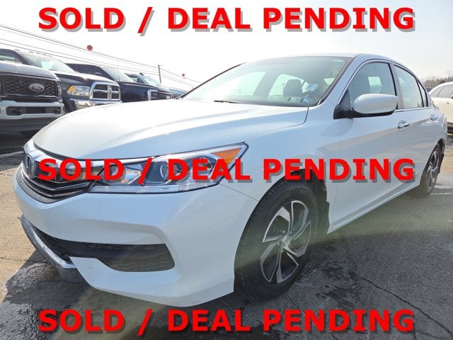 2016 Honda Accord Sedan LX