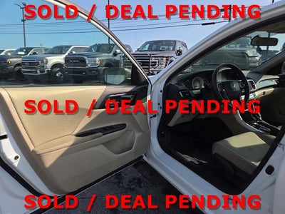 2016 Honda Accord Sedan LX