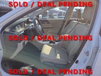 2016 Honda Accord Sedan LX