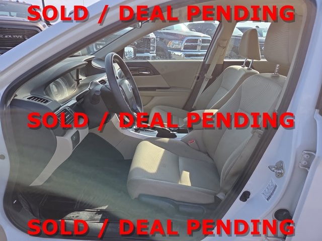 2016 Honda Accord Sedan LX