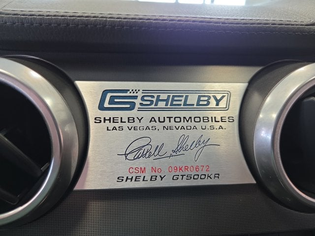 2009 Ford Mustang Shelby GT500