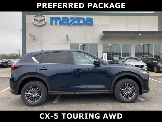 2020 Mazda Cx 5 Touring Awd With Preferred Package In Deep Crystal