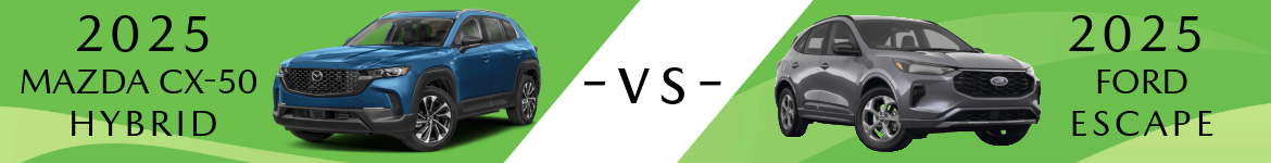 MAZDA CX50 VS FORD ESCAPE