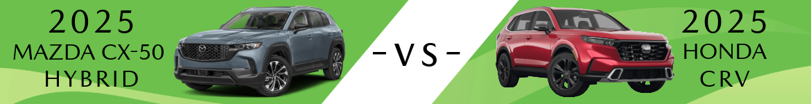 MAZDA CX50 VS HONDA CRV