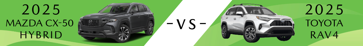 MAZDA CX50 VS TOYOTA RAV4